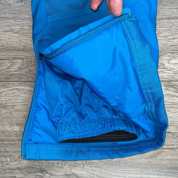 New L.L. Bean Snow Bibs Size 4 Bright Blue Like New - Picture 9 of 10